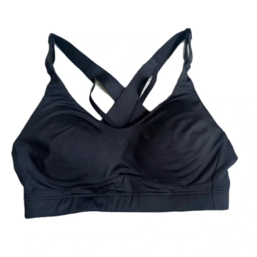 NWT CALIA Black Strappy Sports Bra XSMALL– Medium Support - Picture 4 of 6